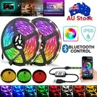 12V Bluetooth USB RGB LED Strip Lights IP66 Waterproof 5050 5M 300 LEDs AU Stock