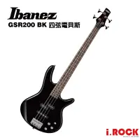 在飛比找蝦皮商城優惠-Ibanez GIO GSR200 BK 亮光黑 電貝斯 P