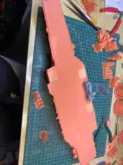 3D Printed 1/700 US Navy Forrestal class aircraft carriers Unpainted Model Kit