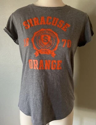 Victoria's Secret Pink Collegiate Collection Syracuse Orange T-shirt Small NWT