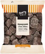 J.C.'S QUALITY FOODS Honeycomb Chocolate Bites, 400 G