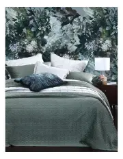 [M.M Linen] Terrace Bed Cover Set In Storm