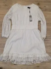 Gorgeous Saba Ivory Dress Size 12 NWT