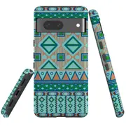 For Google Pixel 7 Case Tough Protective Cover Bohemian Pattern