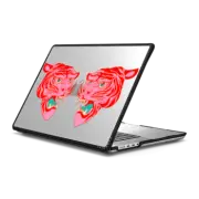 MacBook Pro 16-inch (M1 - M4) Impact Case PINK TIGERS MACBOOKCASE BY AF.ILLUSTRATIONS