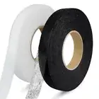 2 Rolls 140 Yards Iron On Hemming Tape Fusible Sewing Tape for Curtain Clothes