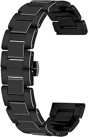 [Generic] Ceramic Watch Band Quick Release 20mm 22mm Watch Strap Deployment Clasp Watch Bracelet for Women Men