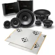 Alpine HDZ-653 200W RMS 6.5” Component Speaker with Sound Damping