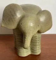 Lisa Larson Elephant Figurine Ceramic Scandinavian Design Decorative Object JP
