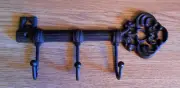 STRONG METAL SKELETON IRON KEY HOLDER / BELT BLOW DRYER CURLING IRON STORAGE