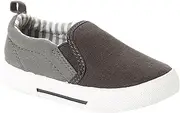 [Simple Joys by Carter's] Boys' Casual Slip-On Canvas Shoe Sneaker