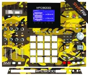 Akai MPC 5000 | Yellow Camo Color | Protective Decal | StyleFlip Skins