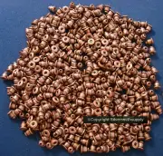 500 Earring backs bullet clutches strong basic no tip antiq copper plated fpe135