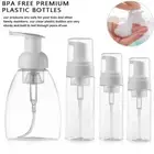 Gel Hand Sanitizer Pump Container Soap Dispenser Clear Foaming Bottle Liquid