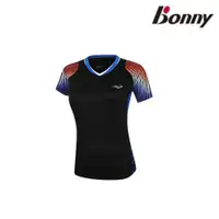 在飛比找蝦皮商城優惠-【Bonny】波力孔雀魚圓領吸濕透氣運動服-黑色女款