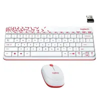 在飛比找蝦皮商城優惠-【Logitech 羅技】MK240 NANO無線鍵鼠組 白