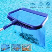 Swimming Pool Leaf Rake Skimmer Net - Heavy Duty Debris Cleaning Scoop Mesh Bag