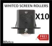 Suit Sliding Security Screen Door Roller Whitco W862600 10x Spring Loaded Roller