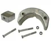 Zinc Anode Kit For OMC Johnson Evninrude 50 - 75 HP Outboard Motor Includes Hard