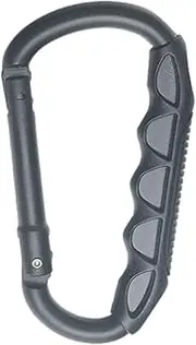 Boot Carabiner - Reusable Stroller Hooks Roller Skates Buckles,Snap Hanger Hook Flexible Skates Carrier Buckle Ergonomics Skates Carrier Buckle for Keys Backpacks