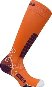 [Eurosock] Women Snow Skiing Socks, Embraces The Foot, No Pinch Seamless Toe, Ventilation Knit, Warm - 8311W