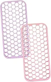 SOESFOUFU Hair Straightener Holder Curling Iron Holder Heat Resistant Silicone Mat Pad Non-slip Perfect for All Hair Tools