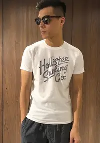 在飛比找Yahoo!奇摩拍賣優惠-美國百分百【Hollister Co.】T恤 HCO 短袖 