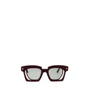 Geometric Sunglasses 46 DARK RED GREY