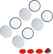 Mousike Magnetic Door Catch Ultra Thin Cabinet Magnets Stainless Steel Drawer Magnet Catch for Sliding Door Closure Kitchen Cabinet Cupboard Closet Closer (4Pack)