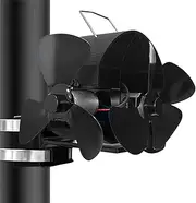 Heat Powered Stove Fan,Fireplace Log Burner Fan | Silent Heat Powered Stove Fan, Wood Stove Accessories for Log Burner, Wood Stove, Fireplace Borato