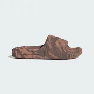 【adidas 愛迪達】拖鞋 男鞋 運動 三葉草 ADILETTE 22 棕迷彩 HP6518