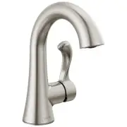 Delta 15897LF Esato 1.2 GPM 1 Hole Bathroom Faucet - Nickel