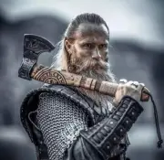 Custom Handmade Corban Steel Viking Axe For Hunting Outdoor Camping Tomahawk