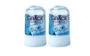 Natural Deodorant Roll-On Grace Crystal Roll-On Alum Pure&Natural Formula 2x70g.