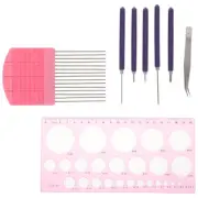 8 Pcs Paper-Rolling Pen Tool Set Home DIY Quilling Tools and Supplies