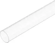 sourcing map Acrylic Pipe Rigid Round Tube Clear 16 mm ID 18mm OD 305mm for Lamps and Lanterns,Water Cooling System