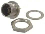 MINI XLR CHASSIS PLUG SCREWLOCK 4P - RT4MPR