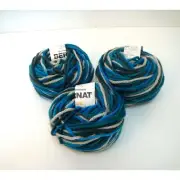 Bernat Softee Chunky Yarnspirations Acrylic Yarn Deep Waters 3 Skeins