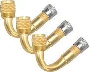 Degree Valve Stem Extension for Easy Access Car Motorcycle Valve Extender Fitting