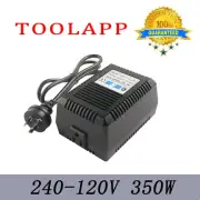 240V-120V 110V Sinewave Step Down Transformer Electric Voltage Converter 350W AC