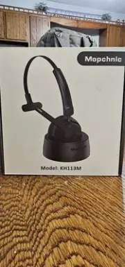 Wireless Headset, Bluetooth Headphones with Mic(AI Noise Cancelling), 65 Black