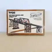 Tyco 33-Piece Bridge and Trestle Set HO Scale Model No. 909 New & Sealed