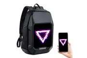 Divoom Cyberbag Pixel Art LED Backpack Cyberbag - Black