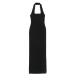 [Solace London] Solace London Square-neck Dress 10 UK BLACK