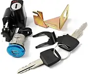 Ignition Barrel Key Switch for CBR250 CBR250R/RA CBR300RA/R for Hornet CB250 CB600F CB1300 VTR250 MC33 Ignition Switch Gas Cap Cover W/Key Lock Set Motor Ignition Key Switches