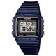 CASIO 超亮LED大螢幕方形數位錶(W-215H-2A)-紳士藍/40mm