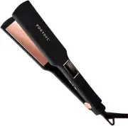 FoxyBae Flat Iron Hair Straightener - TR?S Sleek 1.75" Wide Plate Titanium Flat