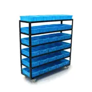 30 Bin Rack Storage Shelving Garage Nuts & Bolts Organizer Wheels Brake Au