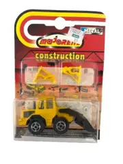 MAJORETTE NOS CONSTRUCTION FRONT END LOADER TRACTO 2 MEN 1:87 211 263 TRACTOR.