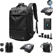 [Generic] Air Backpack With Pump, Airpack Backpack With Vacuum Packin, 60L Expandable Backpack with Vacuum Compression
